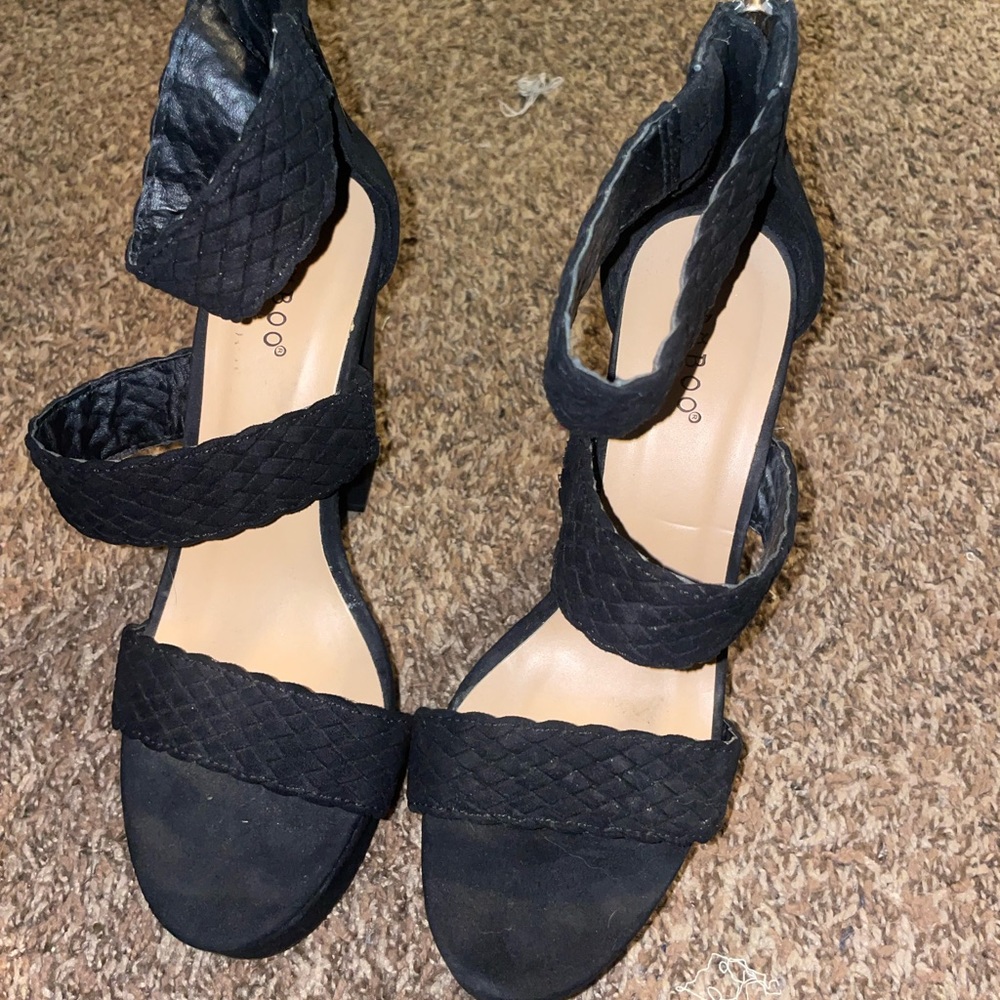 Black heels